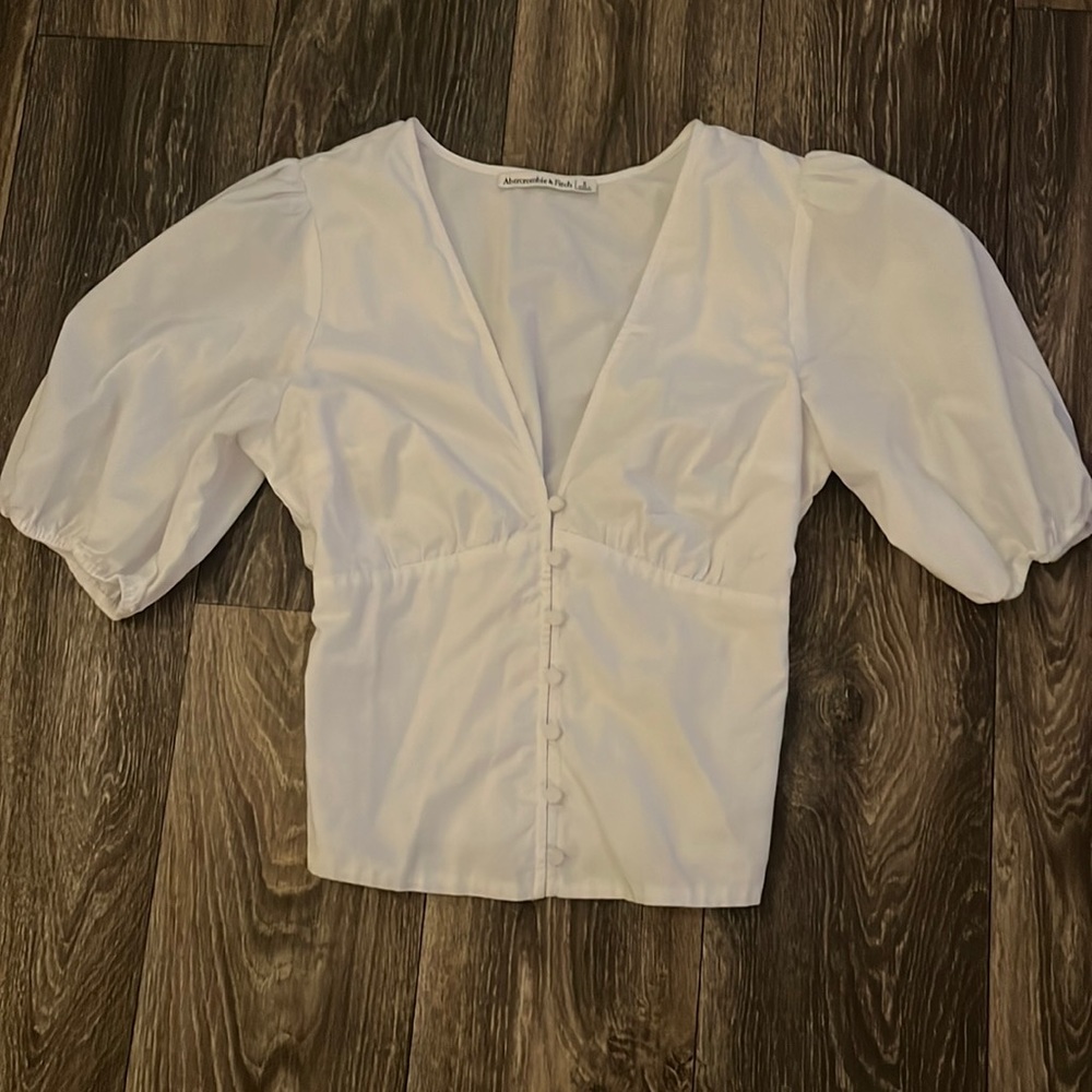 Abercrombie Button Front Blouse